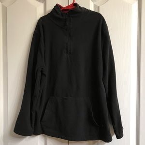Boys black fleece